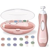 Fansidi Baby Nail Trimmer Electric, Easy & Safe Nail File for Newborn to Toddler, Whisper-Quiet N...
