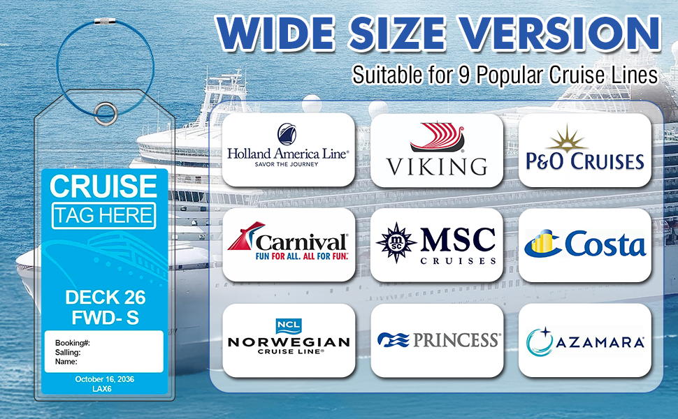 Cruise Luggage Tag
