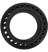 Qiilu 10X2 54 152 Scooter Tire 10X2 Solid Tire Black Rubber Explosionproof Electric Scooter Wearr...