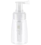 Powder Spray Bottle Powder Puff Bottle Talcum Powder Dispenser 180ml Loose Powder Container for D...