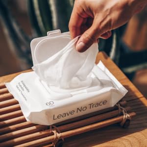 Pulling wipe from pack