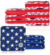 Play Platoon Tournament Series Cornhole Bags - Pro Style Dual Sided Slick and Sticky Side Bags - ...