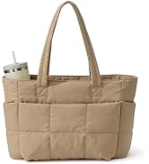 SODEER Tote Bag for Women Puffer,Travel Tote Bag with Laptop Compartment Lightweight,Work Handbag...