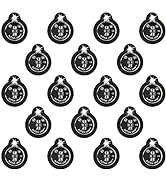 Panther Vision Stick On Button Lights - 18 Pack Mini Touch LED Battery Powered Lights with Adhesi...