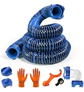 RV Sewer Hose 10FT- Female to Female (Blue)