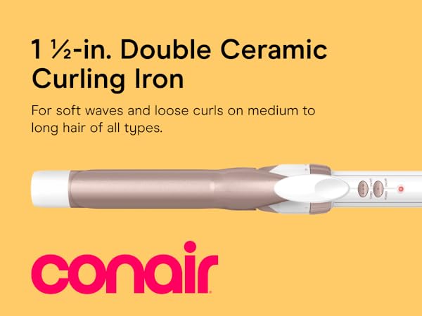 1 ½-in. Double Ceramic?Curling Iron
