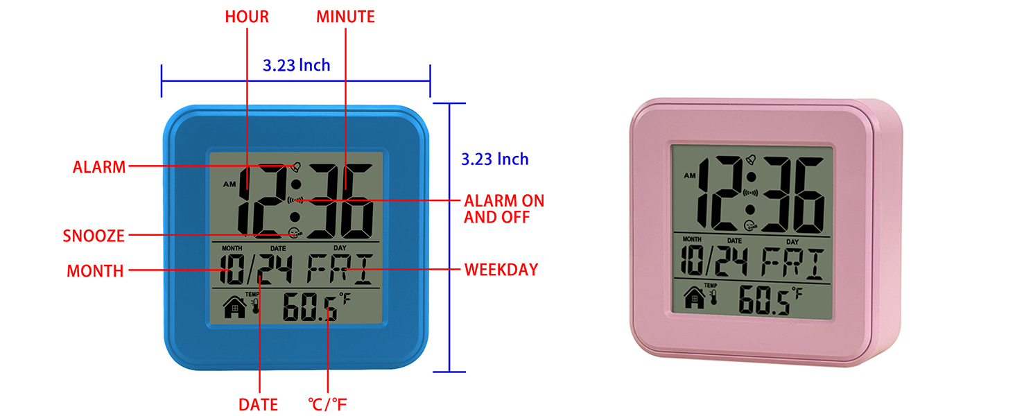 digital alarm clock