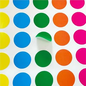 easy peel color label