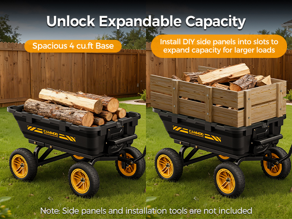 yard dump cart