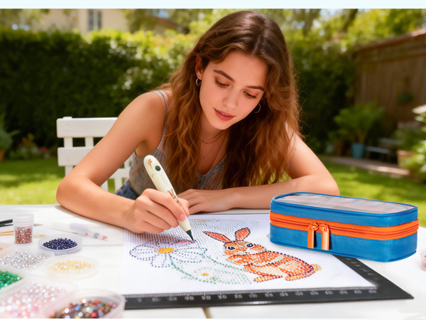 electric diamond painting pen case