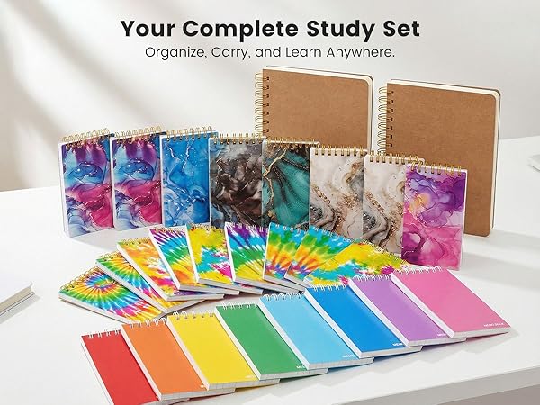 Mini Tie Dye Notepads