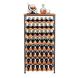 wine rack floor