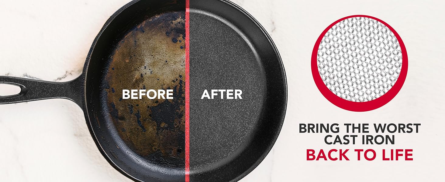 Cast Iron Scrubber