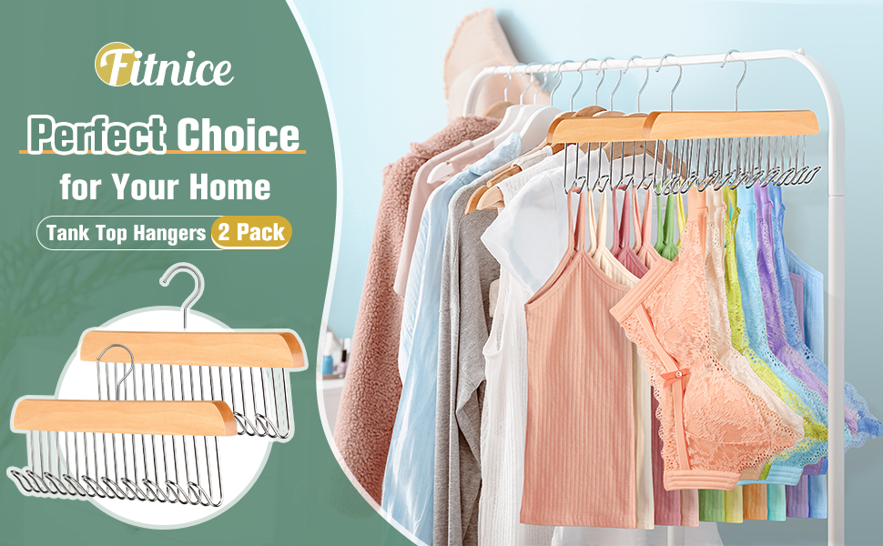 Tank top hangers 2 pack