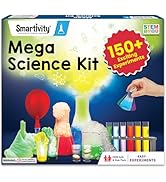 Smartivity Mega Science Kit 108 Mind-Blowing Chemistry Science Experiment Kit for Boys & Girls Ag...