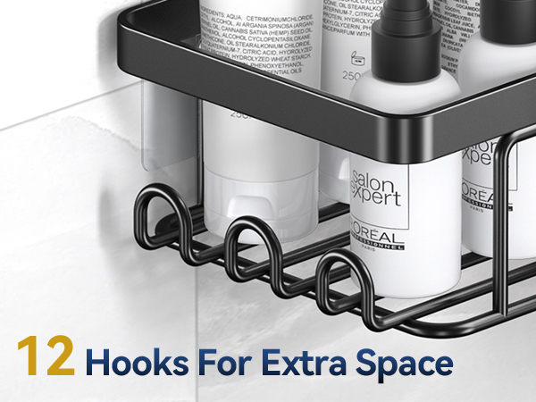 corner shower caddy shelves