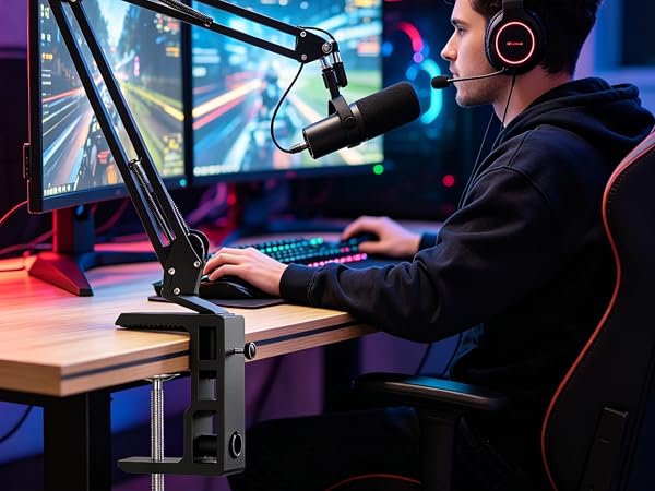 Great for long-time live streaming, voice recording and podcast