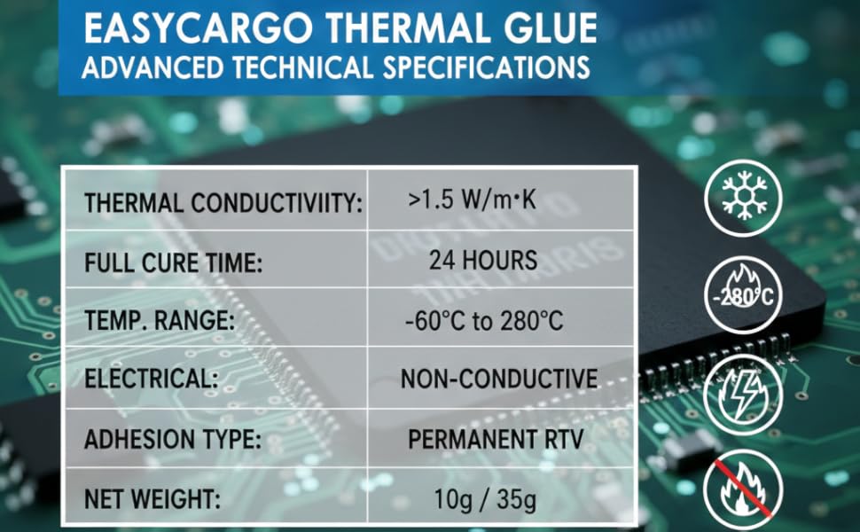 Thermal COnductive Glue Specifications
