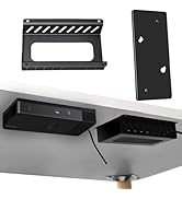 JinLunar Under Desk Mount for Dell WD19/WD19S/WD19TB/WD19TBS/WD22TB4 Dock Station+Power Bricks Mo...