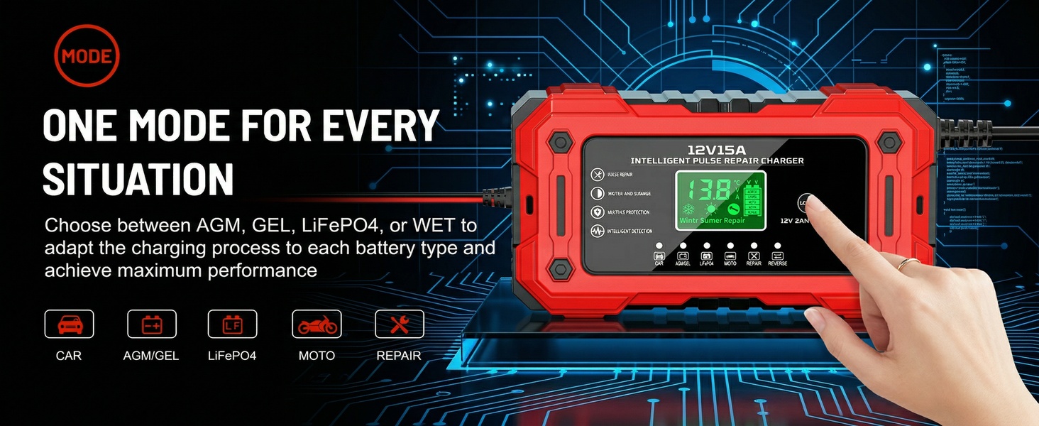 Trickle Car Battery Charger