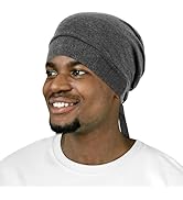 FADACHY Bonnet for Sleeping, Double - Layered Hair Bonnet Soft Satin Hair Wrap High Elasticity He...