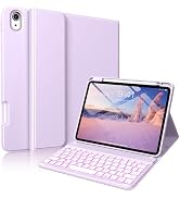 aoub for iPad 10th Generation Case with Keyboard 10.9 inch 2022-7 Color Backlit Wireless Detachab...