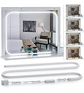 MY BEAUTY LIGHT LED Vanity Lights Strip for Mirror, 3000K-6000K Adjustable Color Temperature Brig...