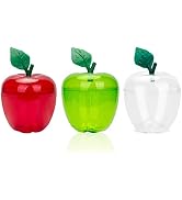 HANZE Large Apple Container, Apple Shaped Candy Toy Gift Filling Containers Jar for Party Wedding...