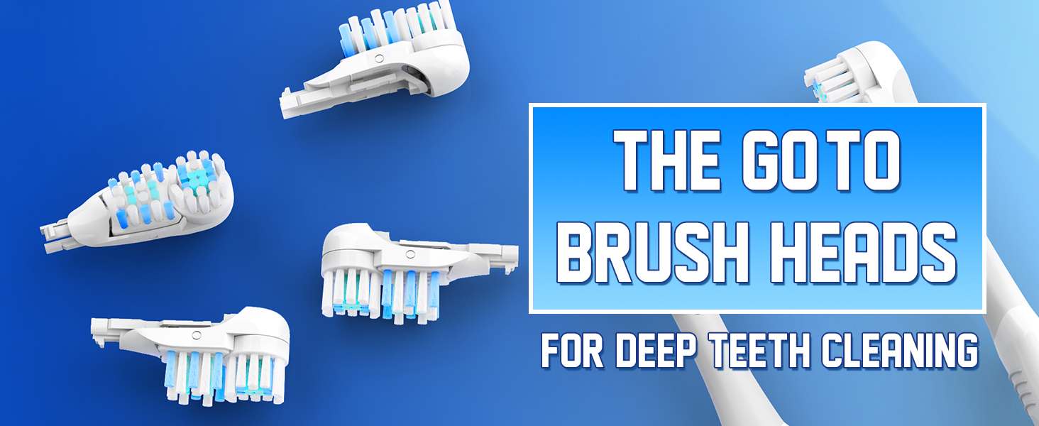 oral b electric toothbrush heads