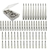 60Pcs Styling Hair Clips, Silver Metal Duck Billed Hair Clips for Women Styling Sectioning, Duckb...