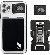 A Card Holder by Gecko Travel Tech - Phone Wallet Stick on - Credit Card Holders Universal to Any...