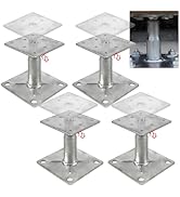 RULLINE Adjustable Floor Support Jacks - Set of 4