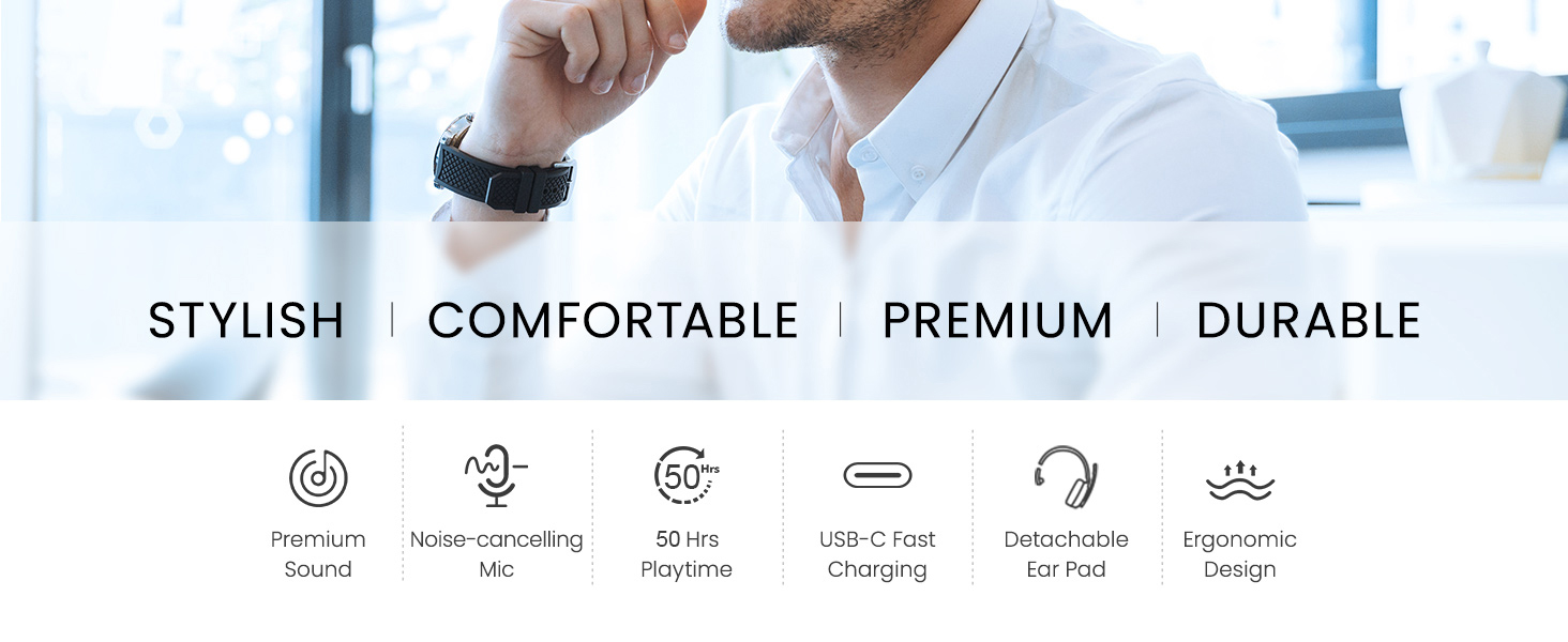 wireless headphones with microphone