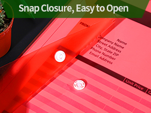 SNAP CLOSURE, EASY TO OPEN