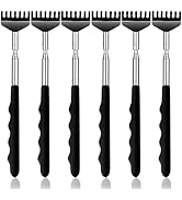 Yexixsr 6 Pack Back Scratcher Extendable Metal Portable Back Scratcher for Men Women Adults, Tele...