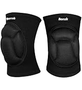 Banzk Protective Knee Pads, Thick Sponge Anti-slip,Women's/Men's Knee Pads for Volleyball, Rock C...