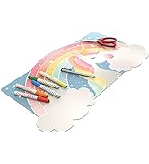 Uncommon Desks Kid's Desk Mat - for Schoolwork Arts & Crafts - Fun Computer & Mouse Pad Blotter -...