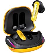 Transformers Wireless Earbuds Bluetooth 6 Headphones, Open-Access Mecha Charging Bay with Cool Li...