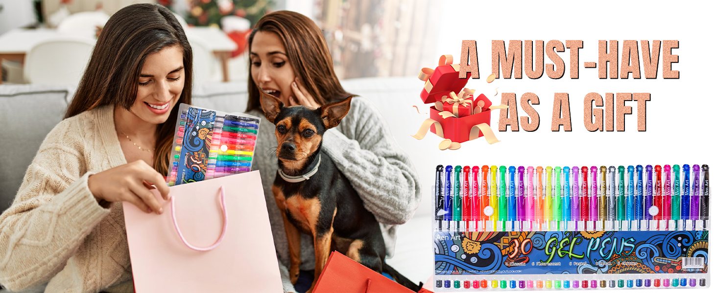 Gel Pens for Coloring