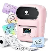 Phomemo Thermal Label Maker - M110 Barcode Label Printer Portable Bluetooth Labeler Maker Machine...