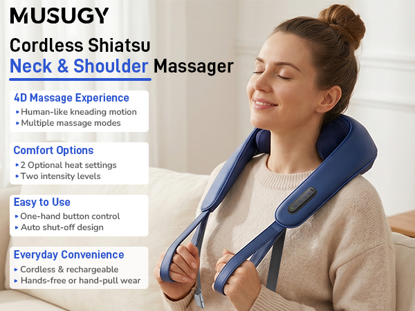 Neck massager 4060VM-Blue