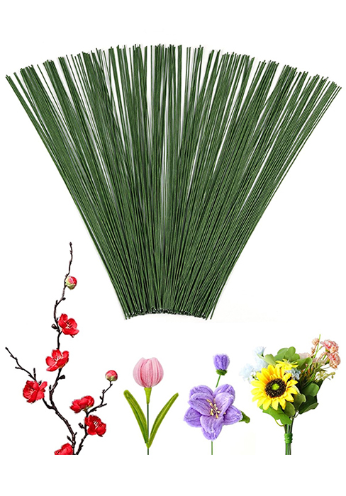 Green Floral Wire Stems