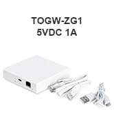 TONGOU Zigbee 3.0 Smart Home Wired Hub/Gateway, 5VDC 1A No Adapter,Suppprt Various Zigbee Devices...