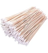 6" Long Cotton Swabs 500pcs for Makeup, Gun Cleaning or Pets Care