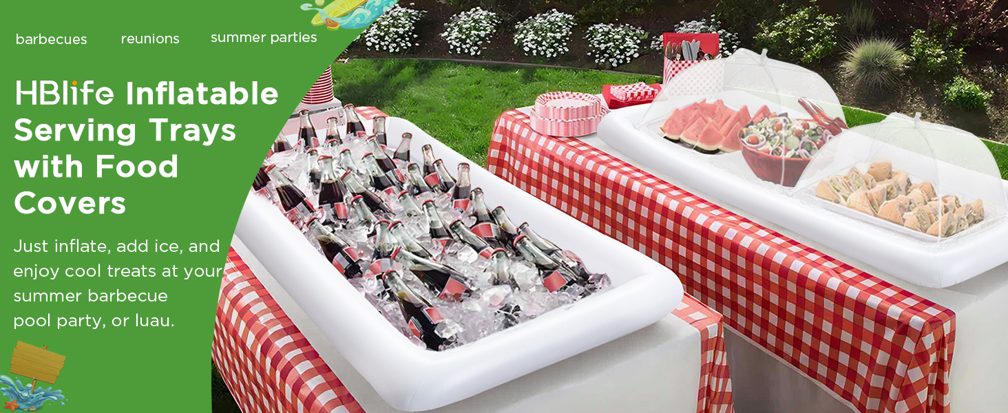 inflatable serving bar