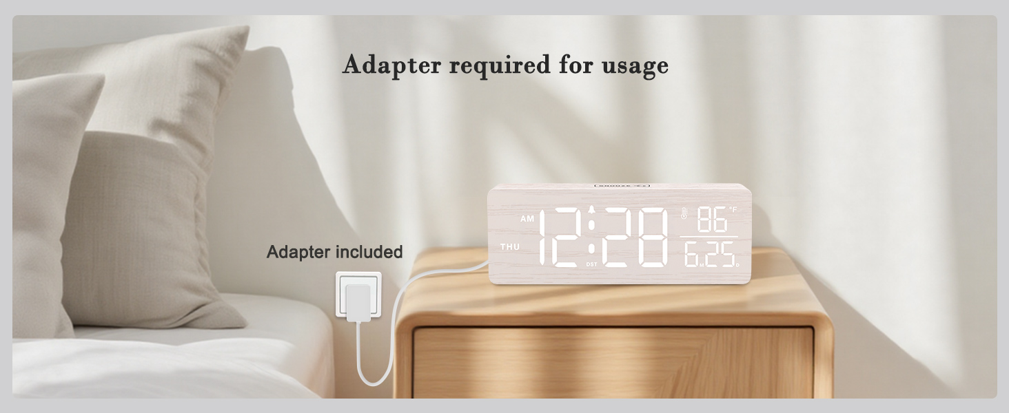 Plug-in Clock
