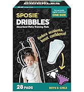 Sposie Dribbles - Potty Training Underwear Liners, Toddler and Baby Potty Training Underwear Inse...