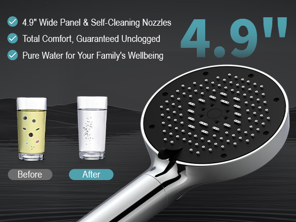 filtered shower head