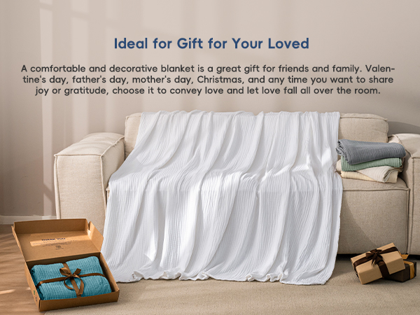 muslin cotton blanket