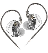 CCA CRA in Ear Monitor Wired Earbuds Powerful Bass Dynamic Earphones, Ultra-Thin Diaphragm Dynami...